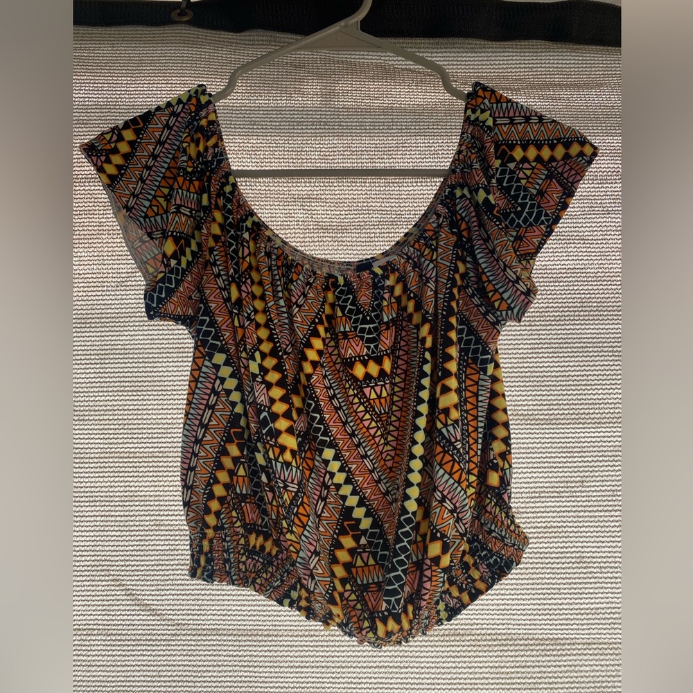 Divided by H&M Printed Crop Top